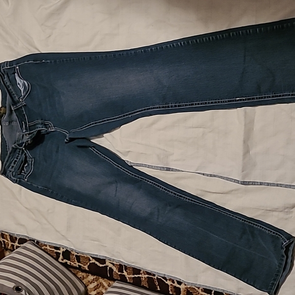 Blue indigo boot cut jeans - Picture 1 of 2